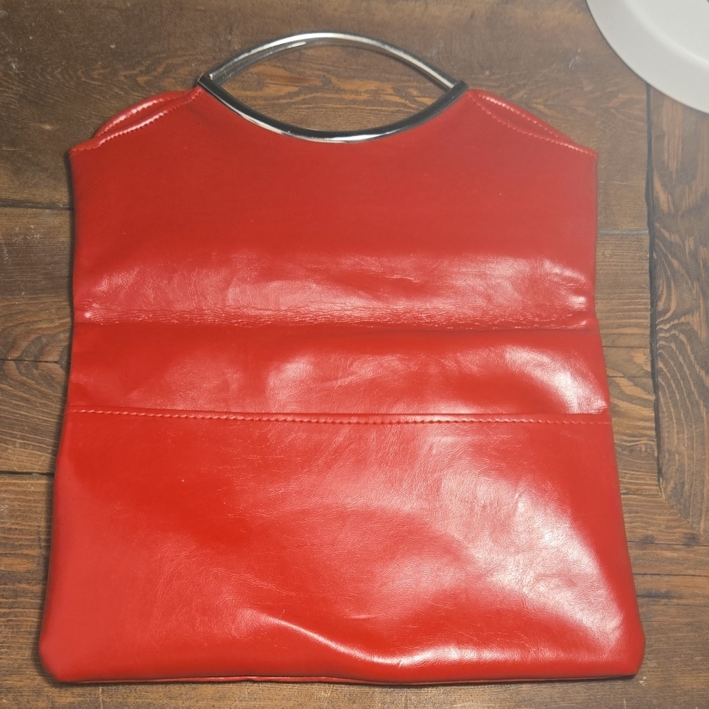 Red Leather Women's Bag